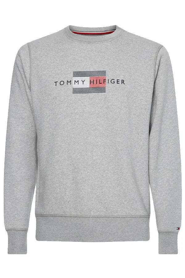 Tommy Hilfiger Line Logo Sweatshirt Grey