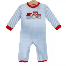 Trotter Street - Heart Tractor Romper