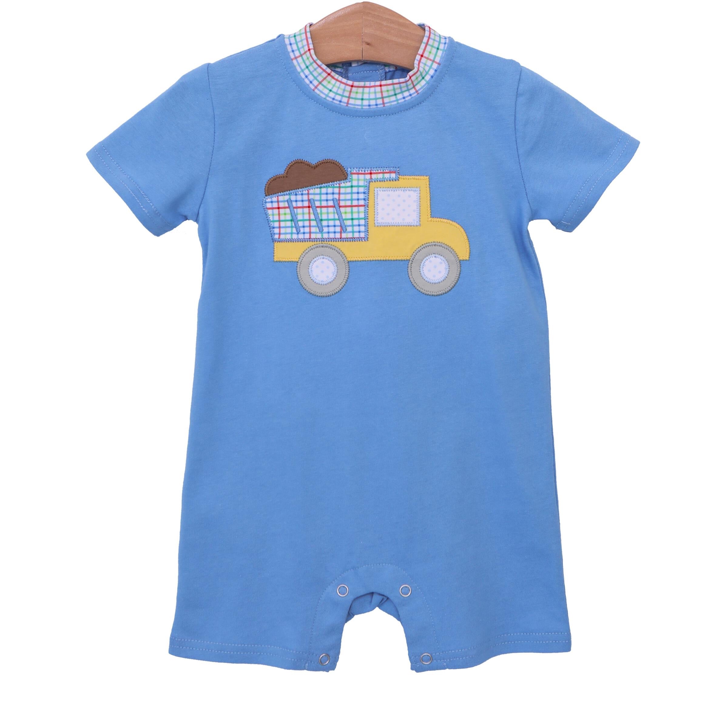 Trotter Street Kids - Dump Truck Romper