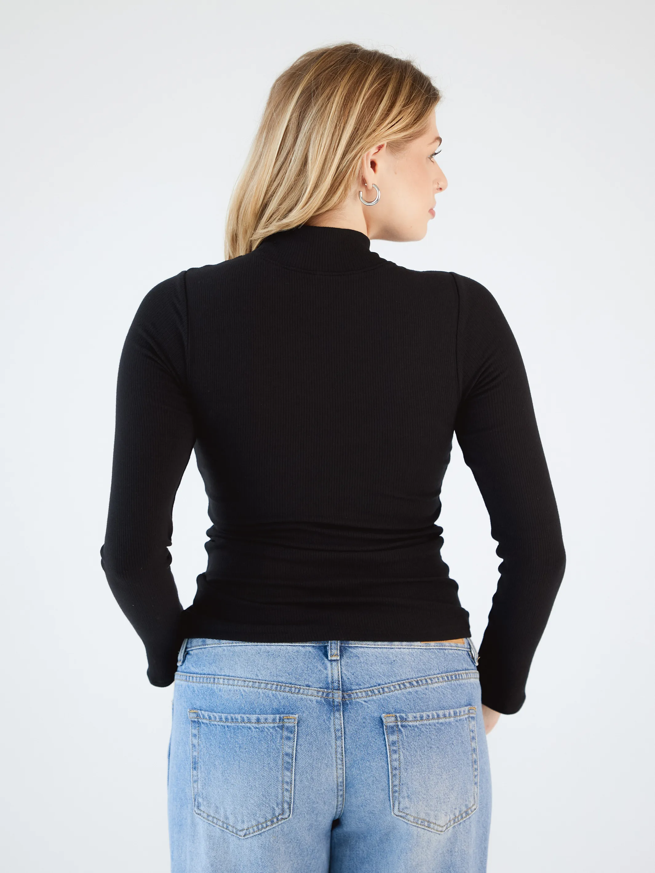 Turtleneck Long Sleeve Brami