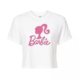 Womens tshirt Barbie head in white S2756526