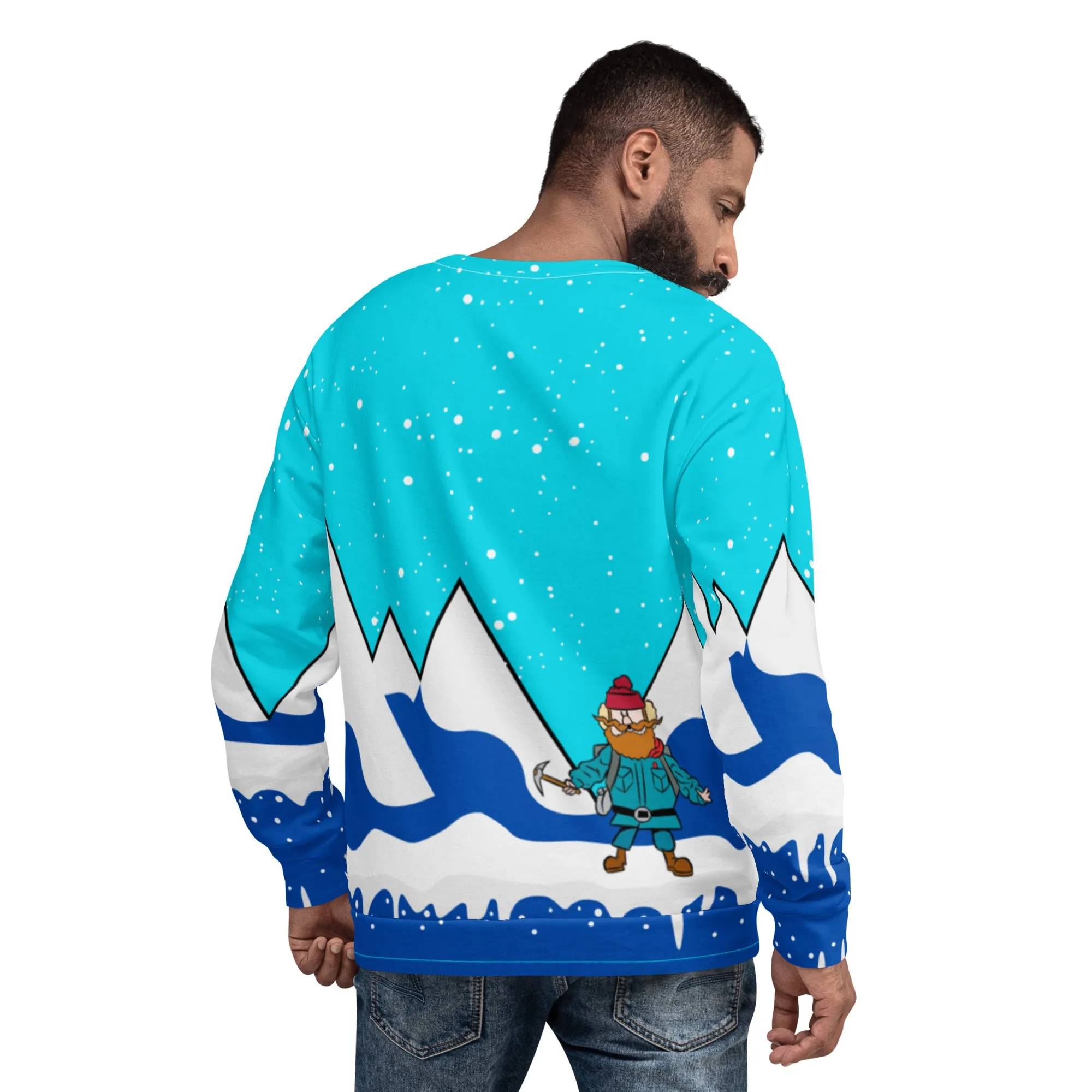 Yeti to Party - Ugly Christmas Sweatshirt