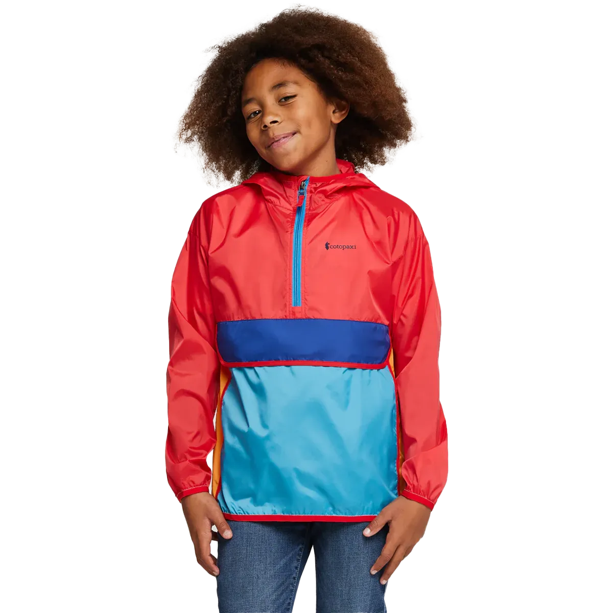 Youth Teca Half-Zip Windbreaker